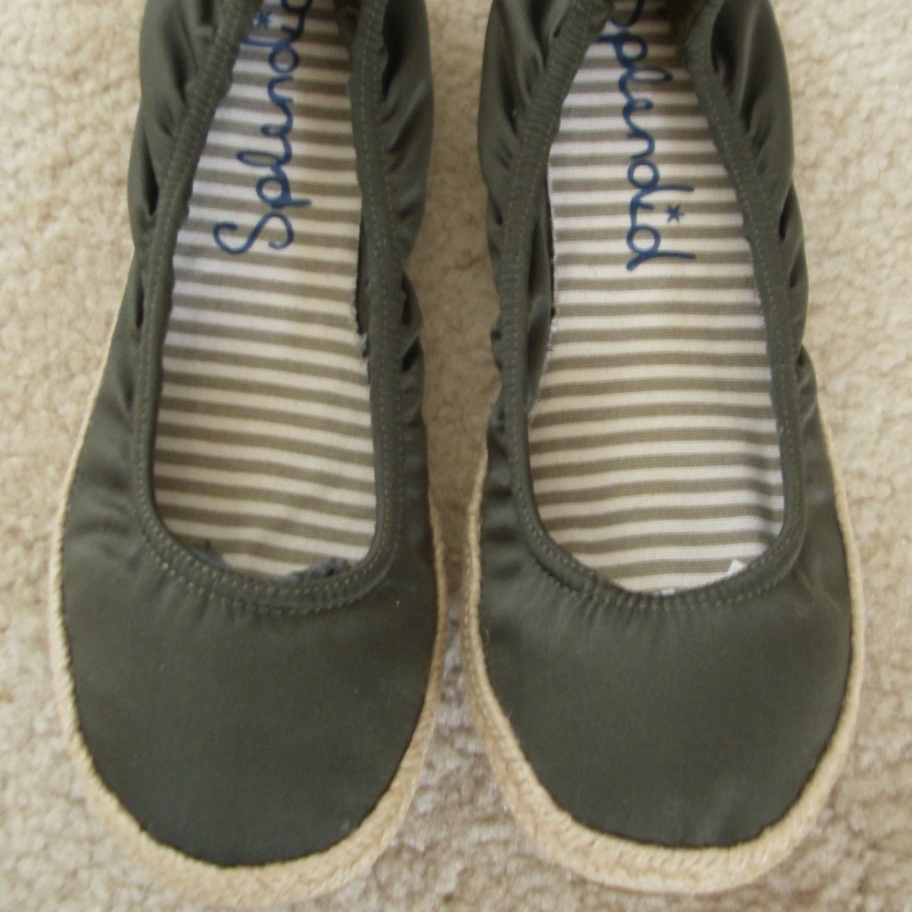 Women's Splendid Brand Slip On Elastic Flats